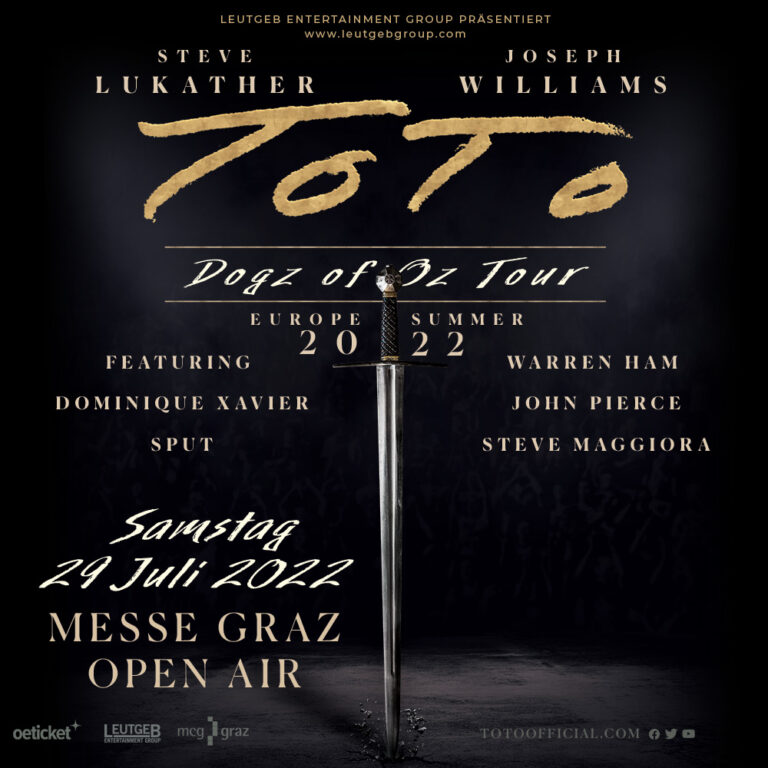 TOTO Dogz of Oz Tour 2022 MCG