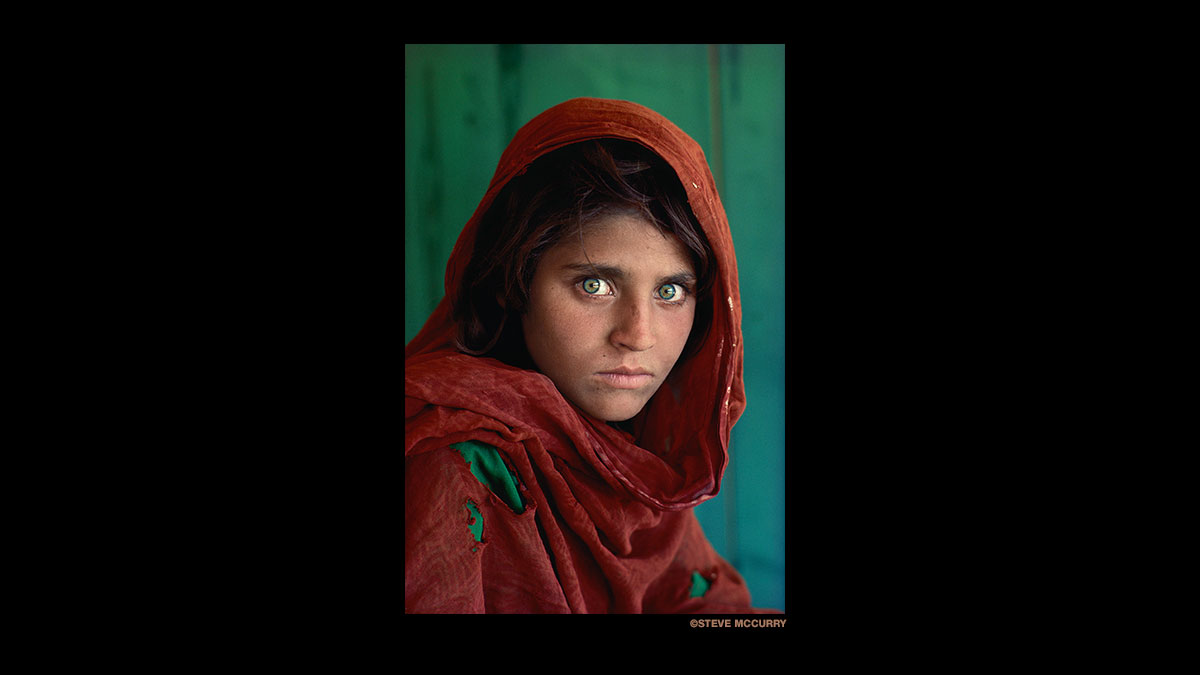 Afghan Girl • Sharbat Gula • Pakistan, 1984